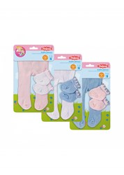 Heless Puppenstrumpfhose und Socken Pastell 35-46 cm Puppenzubehör