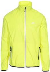 Trespass Men's Retract Shell Jacket - Hi-Visibility Yellow/Black - Medium