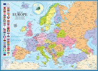 Eurographics puzzle Karte von Europa - 1000 Teile
