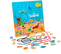 Bigjigs Marine Lace-A-Shape