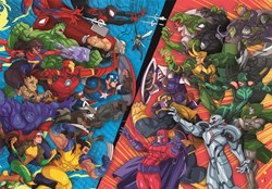 Clementoni Puzzle Marvel 104 Teile - Kinderpuzzle aus Karton