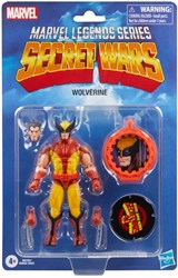 Hasbro Marvel Actionfigur Wolverine Secret Wars Legends Retro 15 cm