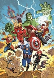 Clementoni Marvel Puzzle - Avengers 300 Teile Karton Spielzeug