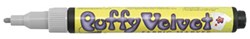 Marvy Uchida Textilmarker Grau - Puffy Velvet Stoffmalstift für Relief