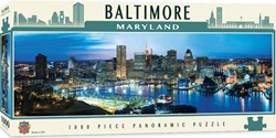 Master Pieces Puzzle Baltimore Maryland - 1000 Teile Panorama