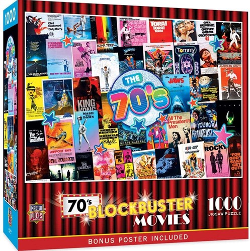 Master Pieces Puzzle Blockbuster Movies 70er 1000 Teile Filmklassiker-2