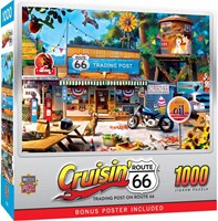 Master Pieces Puzzle Route 66 Trading Post 1000 Teile Puzzle-2