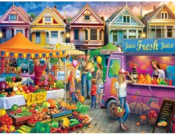 Master Pieces Puzzle Farmer's Market Weekend Market 750 Teile