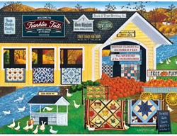 Master Pieces Puzzle Homegrown Pumpkin Detour 750 Teile Puzzlespaß