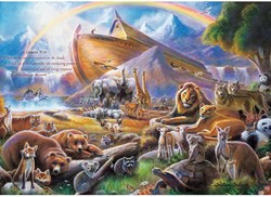 Master Pieces Puzzle Noah's Ark 500 Teile pädagogisches Spielzeug