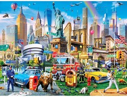 Master Pieces Puzzle The Big Apple EZ Grip 300 Teile Puzzlespaß