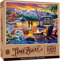 Master Pieces Puzzle Frozen Harmony 1000 Teile Winterlandschaft-2