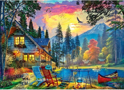 Master Pieces Puzzle Last Days of Summer 1000 Teile bunt