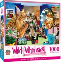 Master Pieces Puzzle Wild & Whimsical The Powder Room 1000 Teile-2