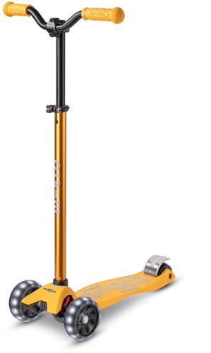 Maxi Micro Scooter Deluxe Pro LED Gelb