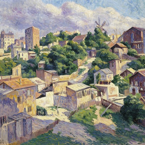 Grafika Maximilien Luce - Montmartre, Paris, 1904 - 1000 Teile