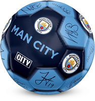 Team Merchandise 26 Panel Signature Football - Man City - 5