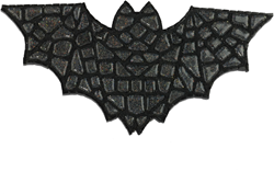 Gomille MDF Bastelfigur Fledermaus 26 cm Deko Spielzeug