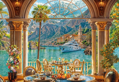 Castorland Puzzle Mediterranes Dessert 1500 Teile Puzzle Erwachsene