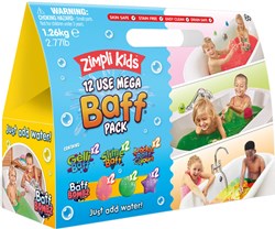 Zimpli Kids Badespielzeug MEGA BAFF PACK Multicolor sensorischer Spielspaß