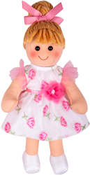 Bigjigs Weiche Kuschelpuppe Megan - 34 cm