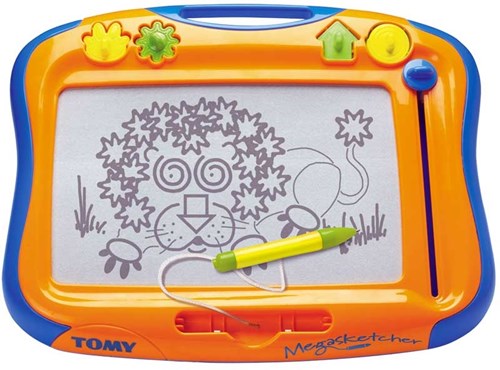 Tomy magisches Zeichenbrett Megasketcher klassisch blau für Kinder-2