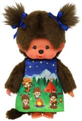 Monchhichi Meisje Camping (20cm)