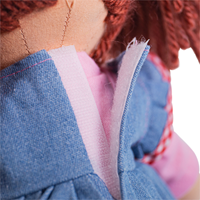 BigJigs Stoffpuppe Melody - weiche Kuschelpuppe 34 cm für Kinder-3