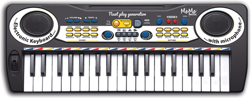 MeMe Elektronisches Keyboard 37 Tasten - Kinder Spielzeug Klavier-2