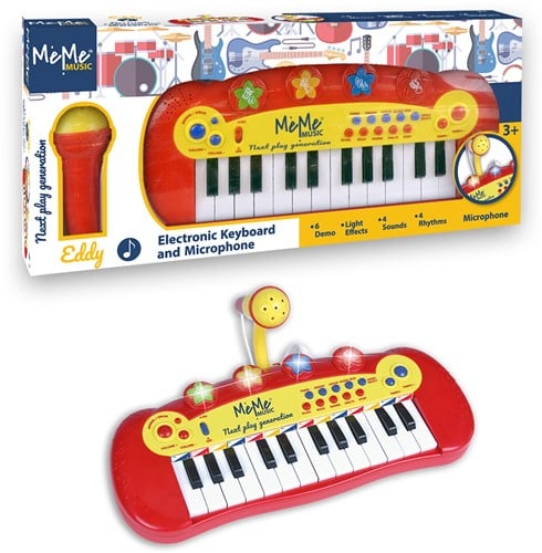 MeMe MeMe elektronisches Keyboard und Mikrofon Eddy