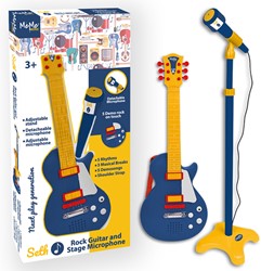 MeMe MeMe Rockgitarren- und Bühnenmikrofon-Seth