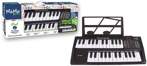 MeMe MeMe Keyboard mit zwei Ebenen 49 Tasten Paul