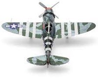 Metal Earth Modellbau Flugzeug P-47 Thunderbolt Metall Bausatz-3