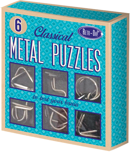 Metall Draht Puzzle - Test Denkspiel Gehirnrätsel  Produktbild-Vorschau 10