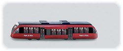 Siku Metro Spielzeugzug rot - kompatibel mit Siku Spielzeug