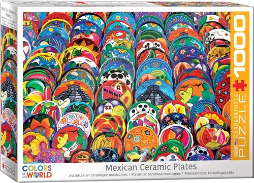 Eurographics puzzle Mexikanische Teller - 1000 Teile-2