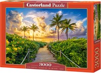 Castorland Puzzle Miami USA - Landschaft 3000 Teile Jigsaw-2