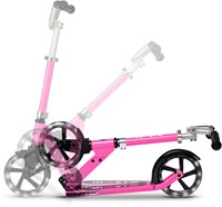 Micro Kinderroller Cruiser LED pink - klappbar mit LED-Rädern-3