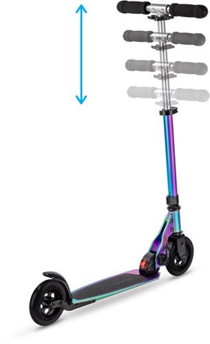 Micro Scooter Speed Neochrome matt - verstellbar und faltbar - Aluminium-2