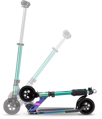 Micro Scooter Speed Neochrome matt - verstellbar und faltbar - Aluminium-3
