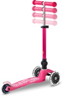 Micro Kinderroller Mini Micro Deluxe faltbar LED pink 2-6 Jahre-3