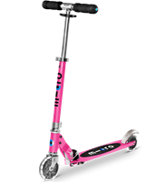 Micro Tretroller LED pink - Micro Sprite LED Kinderroller höhenverstellbar