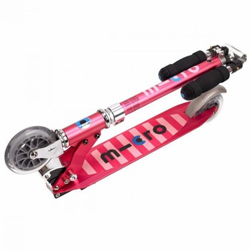 Micro Tretroller LED pink - Micro Sprite LED Kinderroller höhenverstellbar-3