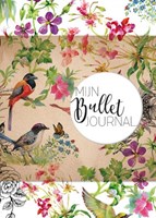 MUS Creatief Bullet Journal Blumen Notizbuch A5 - 240 Seiten
