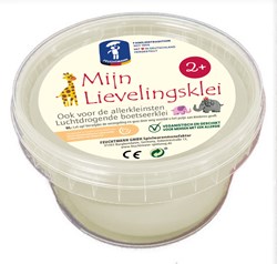 Feuchtmann Knete weiß 500g - lufttrocknende Kinderknete allergenfrei