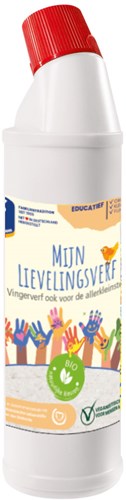 Feuchtmann Fingerfarbe weiß 900g - auswaschbare Kinderfarbe