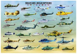 Eurographics Puzzle Military Helicopters - 1000 Teile Puzzle