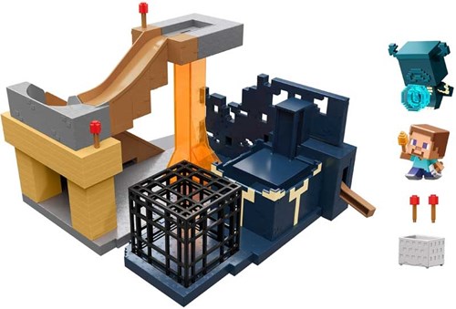 Minecraft - Mini Mode Rise Playset-2