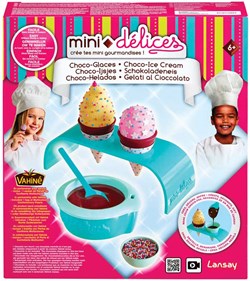 Play-Doh Eiscreme Bastelset Choco Cones - kreatives Spielzeug für Kinder