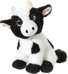 Heunec Plüsch Kuh Kuscheltier - Bauernhof Stofftier 14 cm für Kinder